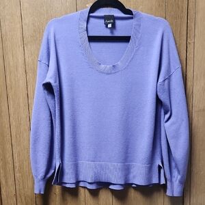 Auda Women's Lavender Crew Neck Sweater